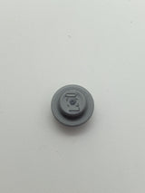 NEU Platte, Rund 1 x 1 pearlsilber