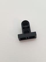 NEU Technik, Stiftanschlussplatte 1 x 2 x 1 2/3 mit 2 Löchern (Doppelt oben) schwarz