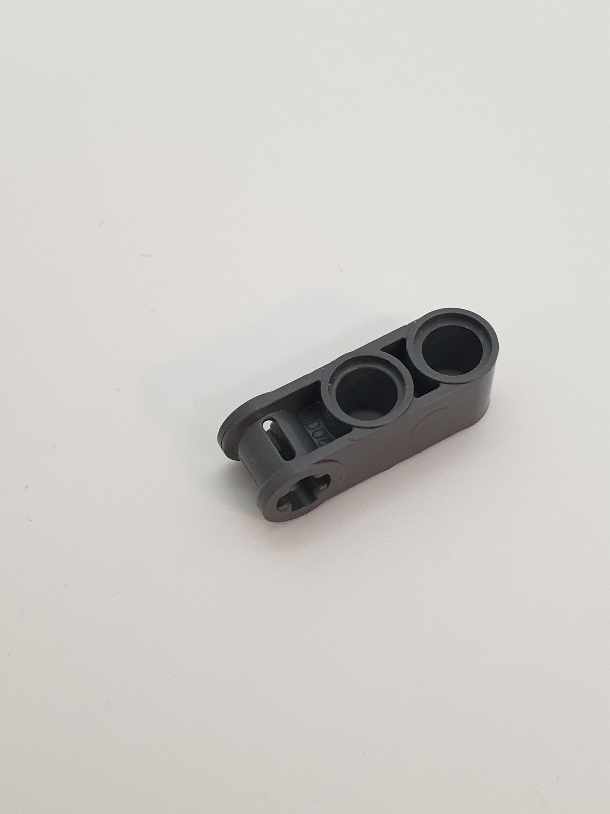 NEU Technic, Achse und Pin-Connector senkrecht 3L mit 2 Pin-Löchern neudunkelgrau