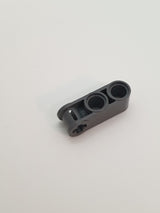 NEU Technic, Achse und Pin-Connector senkrecht 3L mit 2 Pin-Löchern neudunkelgrau