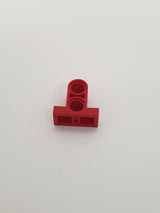 NEU Technik, Stiftanschlussplatte 1 x 2 x 1 2/3 mit 2 Löchern (Doppelt oben) rot