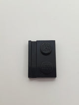NEU Platte, modifiziert 1 x 2 mit Türschiene schwarz