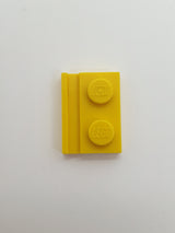 NEU Platte, modifiziert 1 x 2 mit Türschiene gelb