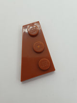 NEU Flügelplatte 3 x 2 links dunkelorange