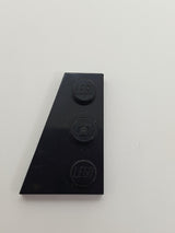 NEU Flügelplatte 3 x 2 links schwarz