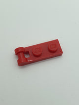 NEU Platte modifiziert 1 x 2 mit Griff am Ende rot