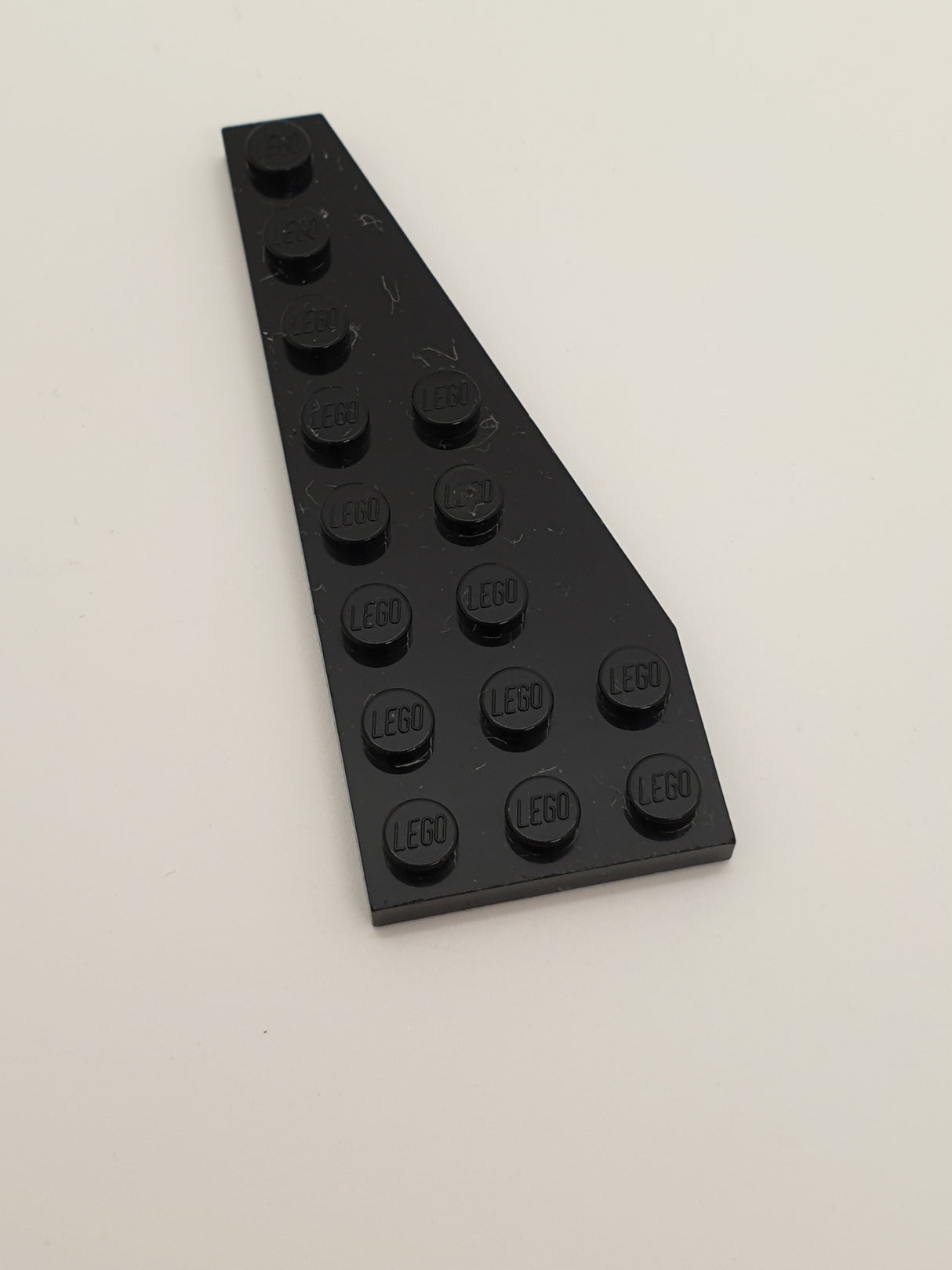 NEU Platte modifiziert, Flügel 8 x 3 Pentagonal rechts schwarz