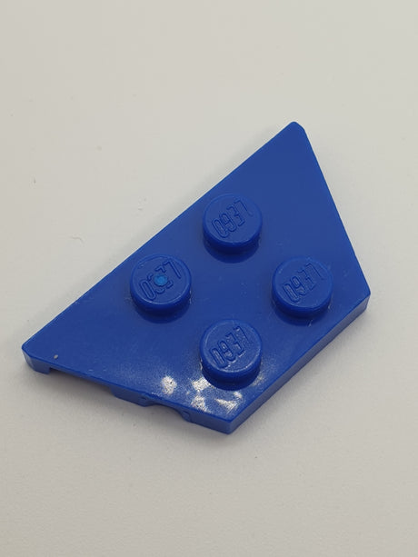 NEU Flügelplatte Plate 2 x 4 blau