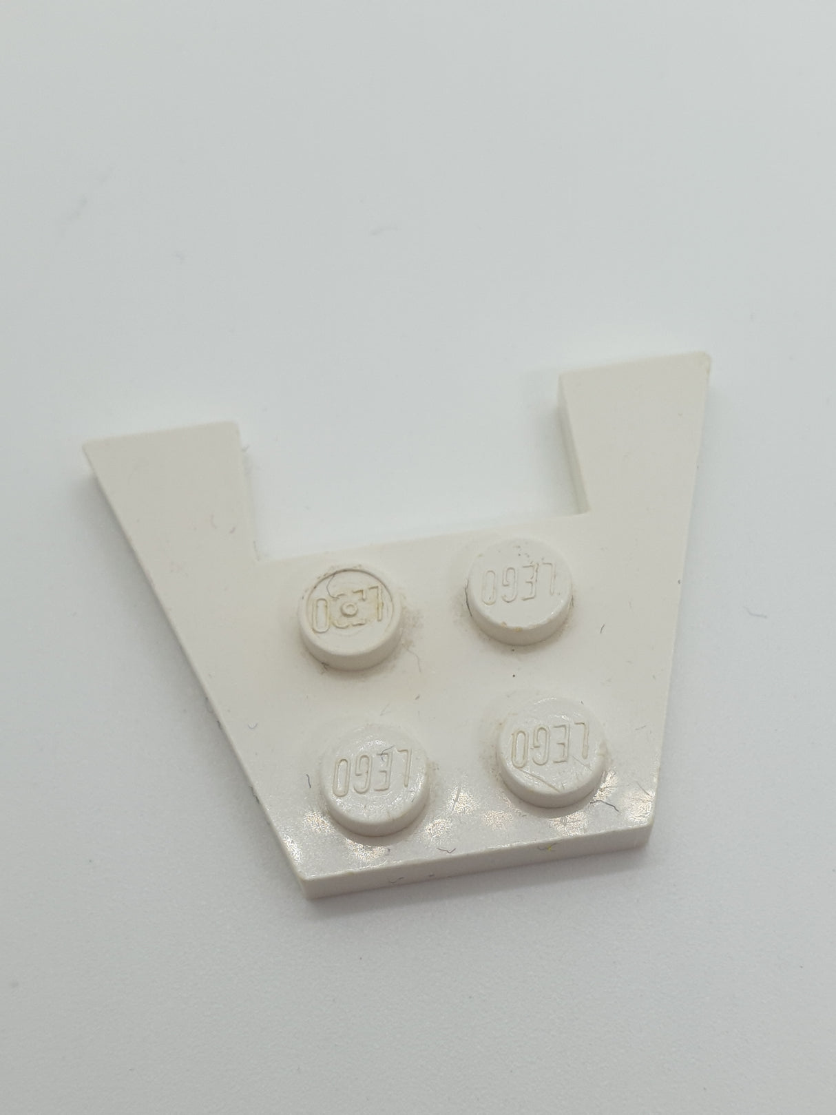 NEU Keilplatte 3 x 4 mit Noppen weiss
