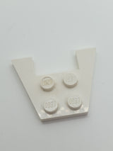 NEU Keilplatte 3 x 4 mit Noppen weiss