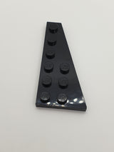 NEU Flügelplatte 6 x 3 rechts schwarz