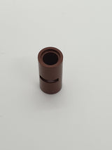 NEU Technik, Pinverbinder rund 2L mit Slot neubraun