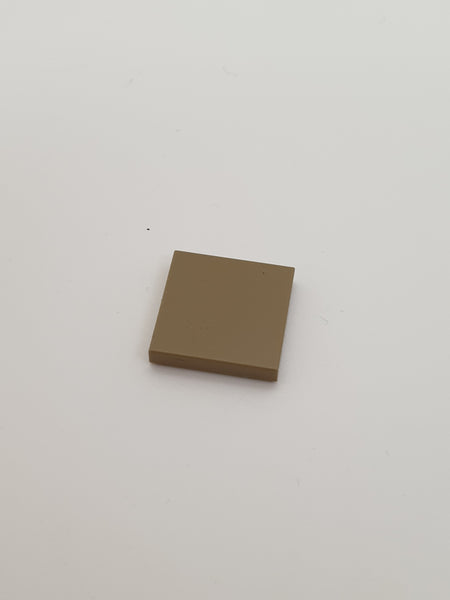 NEU Fliese 2 x 2 mit Nut dunkelbeige