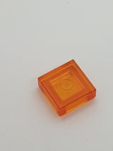 NEU Fliese 1 x 1 transparent orange