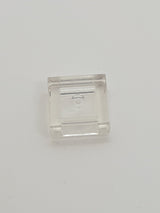 NEU Fliese 1 x 1 transparent weiss
