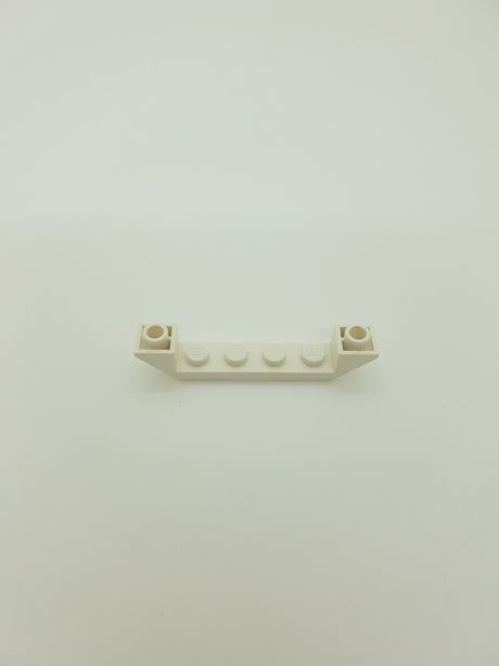 NEU Schrägstein invert 45 6 x 1 doppelt mit 1 x 4 Ausschnitt weiss