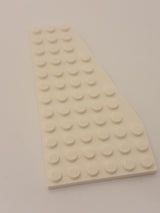 NEU Keilplatte 12 x 6 Rechts weiss
