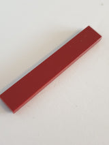 NEU Fliese 1 x 6 dunkelrot