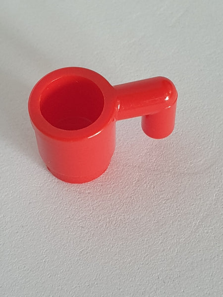 NEU Minifigur, Utensil Tasse rot