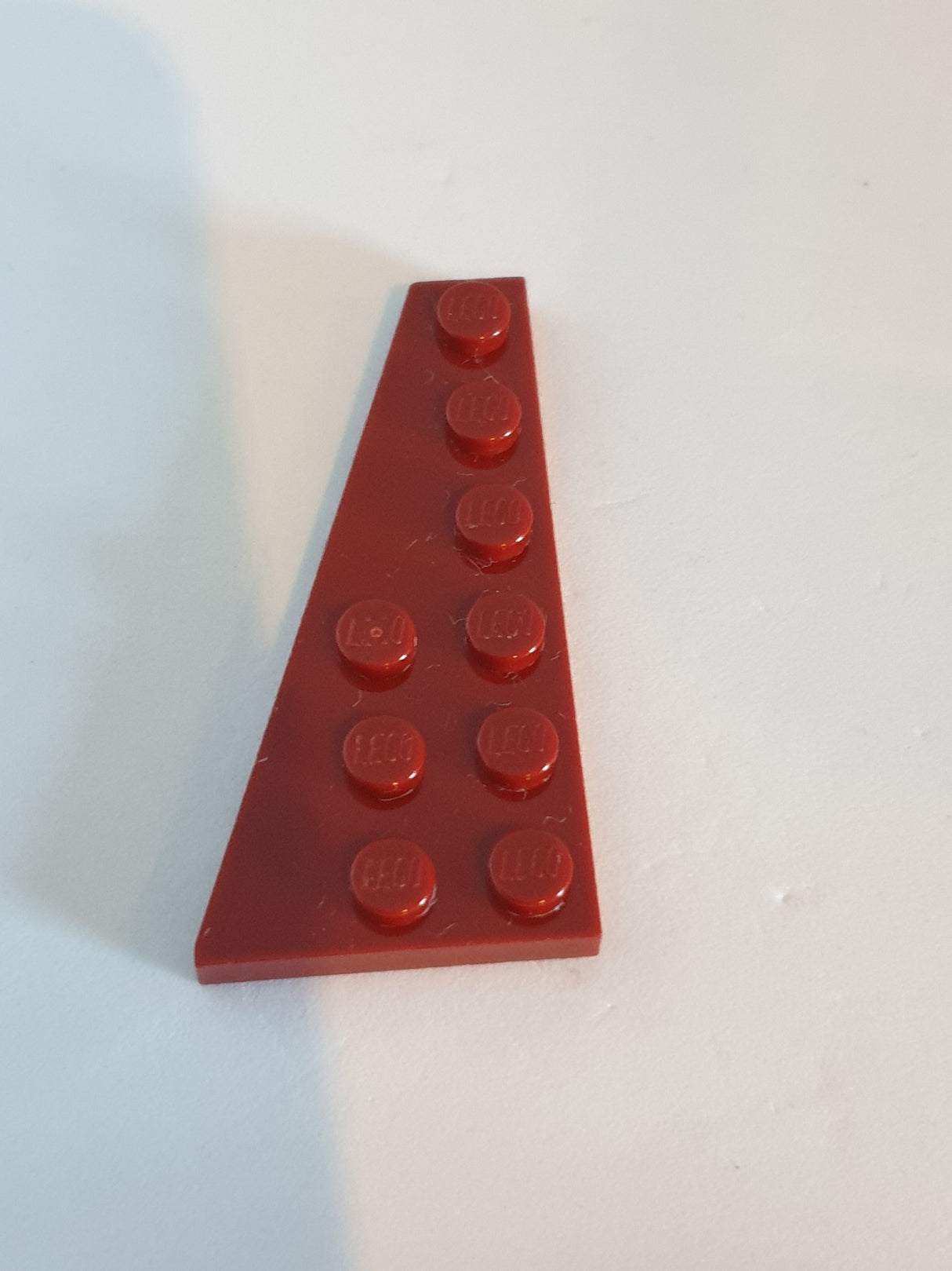 NEU Flügelplatte 6 x 3 links dunkelrot