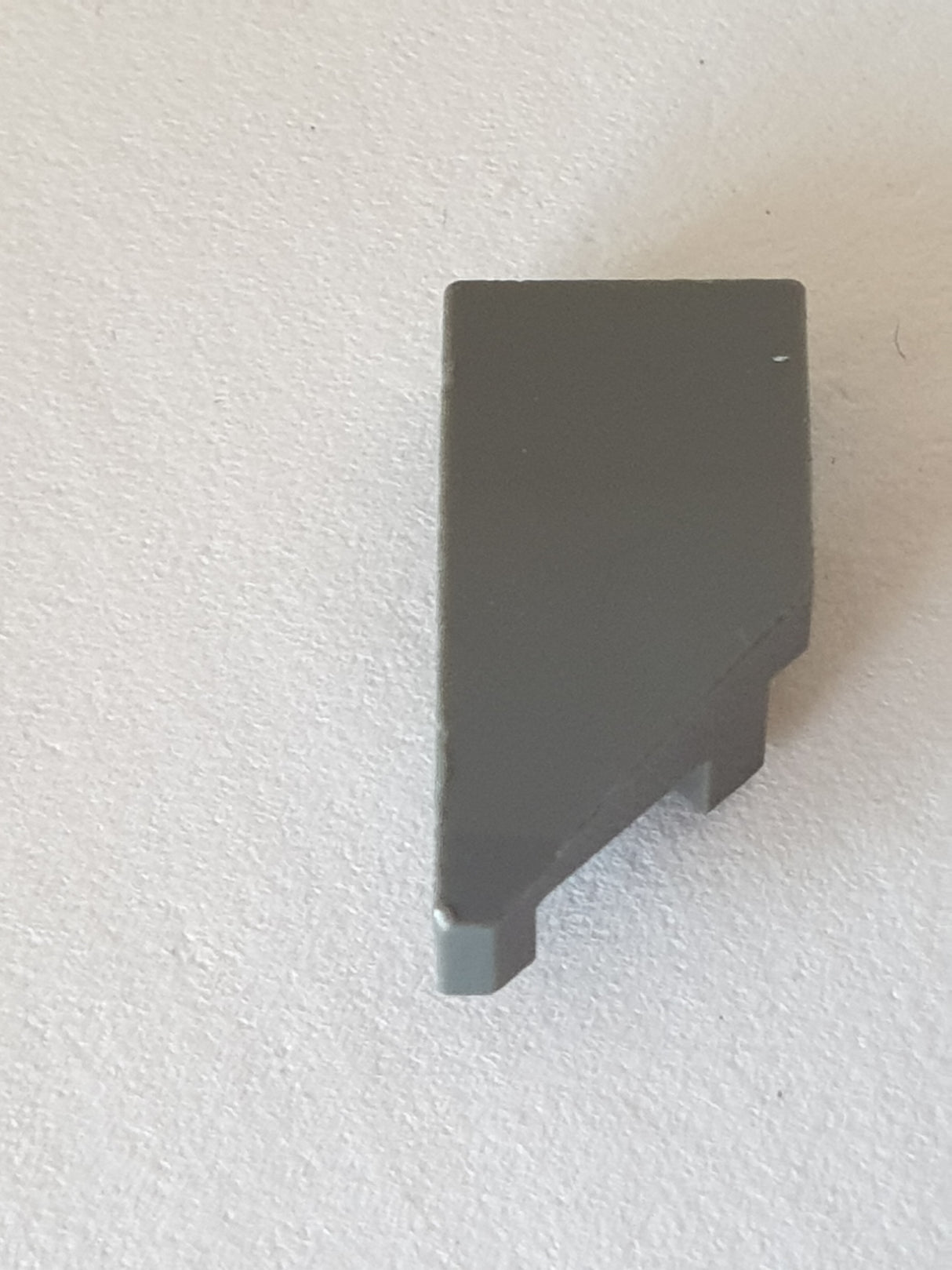 NEU Fliese gebogen Keil 2 x 1 x 2/3 Links neudunkelgrau