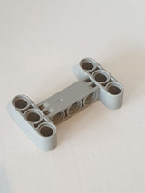 NEU Technik, Liftarm, modifiziert H-Form dick 3 x 5 neuhellgrau
