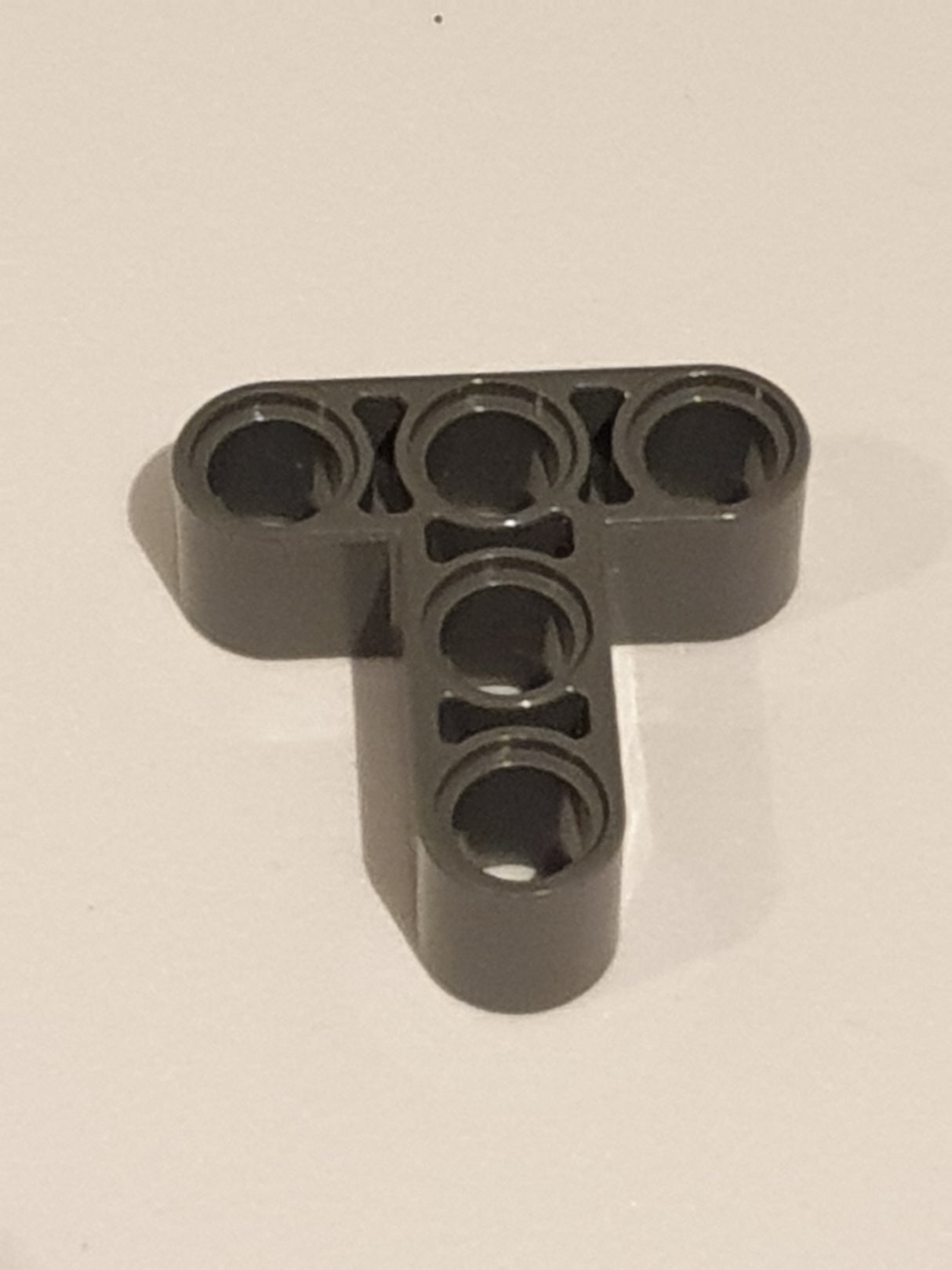 NEU Technik Liftarm modifiziert T-Form, dick 3 x 3 neudunkelgrau