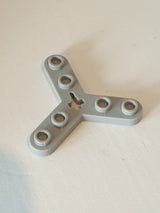 NEU Technik, Platte Rotor 3 Blätter mit runden Enden und 6 Studs (Propeller) neuhellgrau
