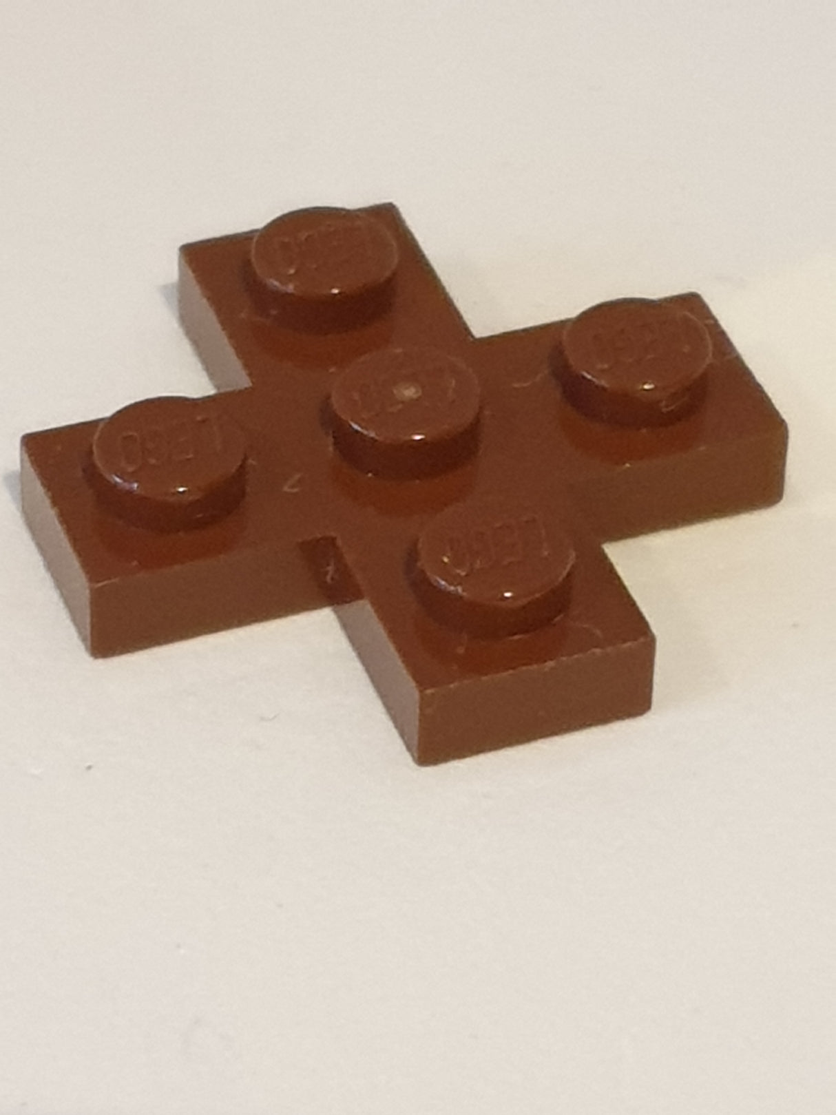 NEU Platte, modifiziert 3 x 3 Kreuz neubraun