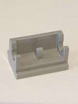 NEU Scharnierstein 1 x 2 Basis neuhellgrau