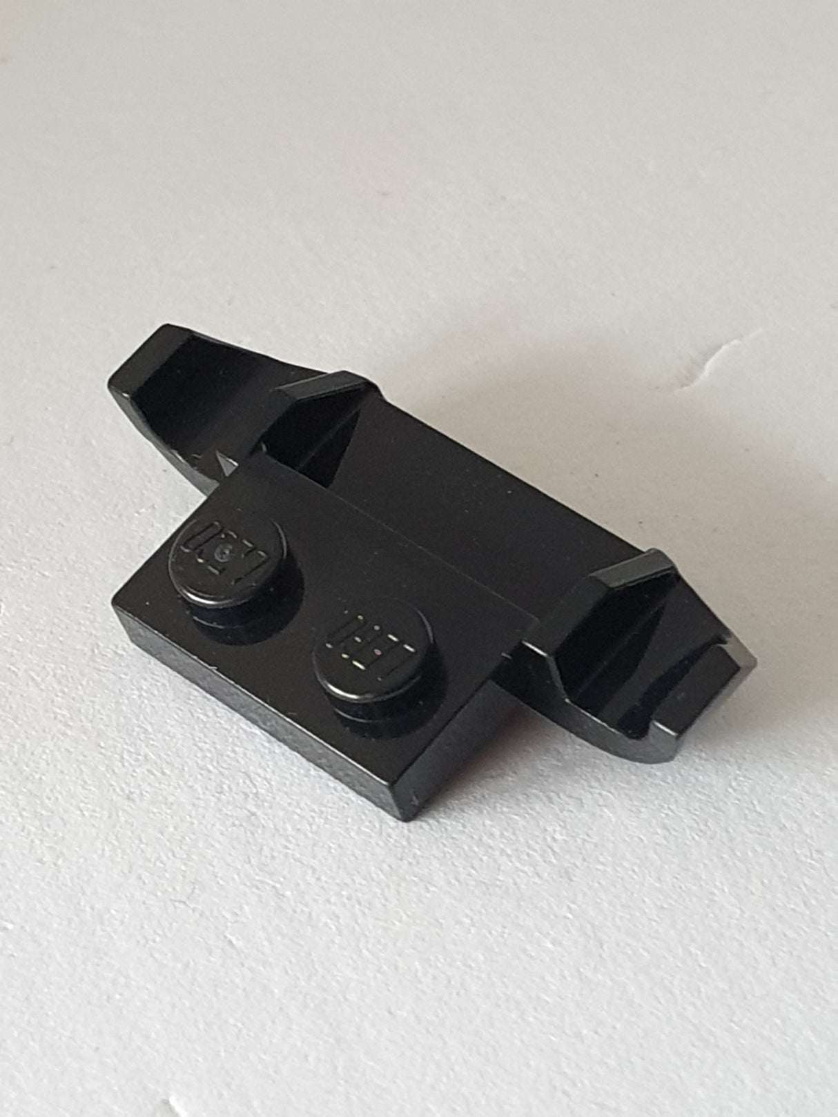 NEU Platte modifiziert 1 x 2 mit Grill für Auto schwarz