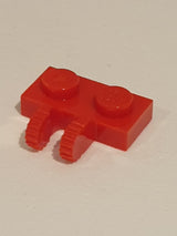NEU Scharnierplatte 1 x 2 mit 2 Fingern auf der Seite rot