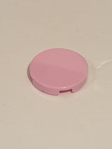 NEU Fliese, rund 2 x 2 mit Noppenhalter rosa