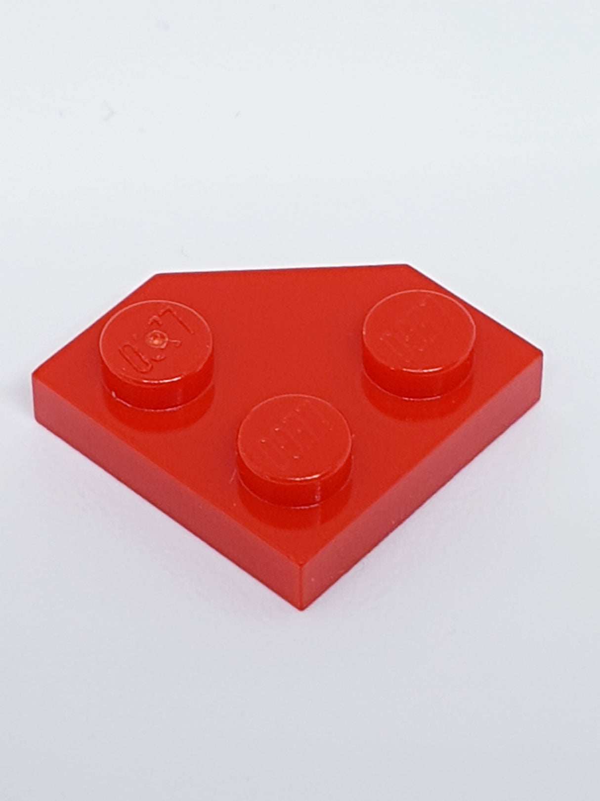 NEU Keilplatte 2 x 2  Eckplatte rot
