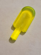 NEU Eis am Stiel / Lollipop / Lolly transparent neongrün