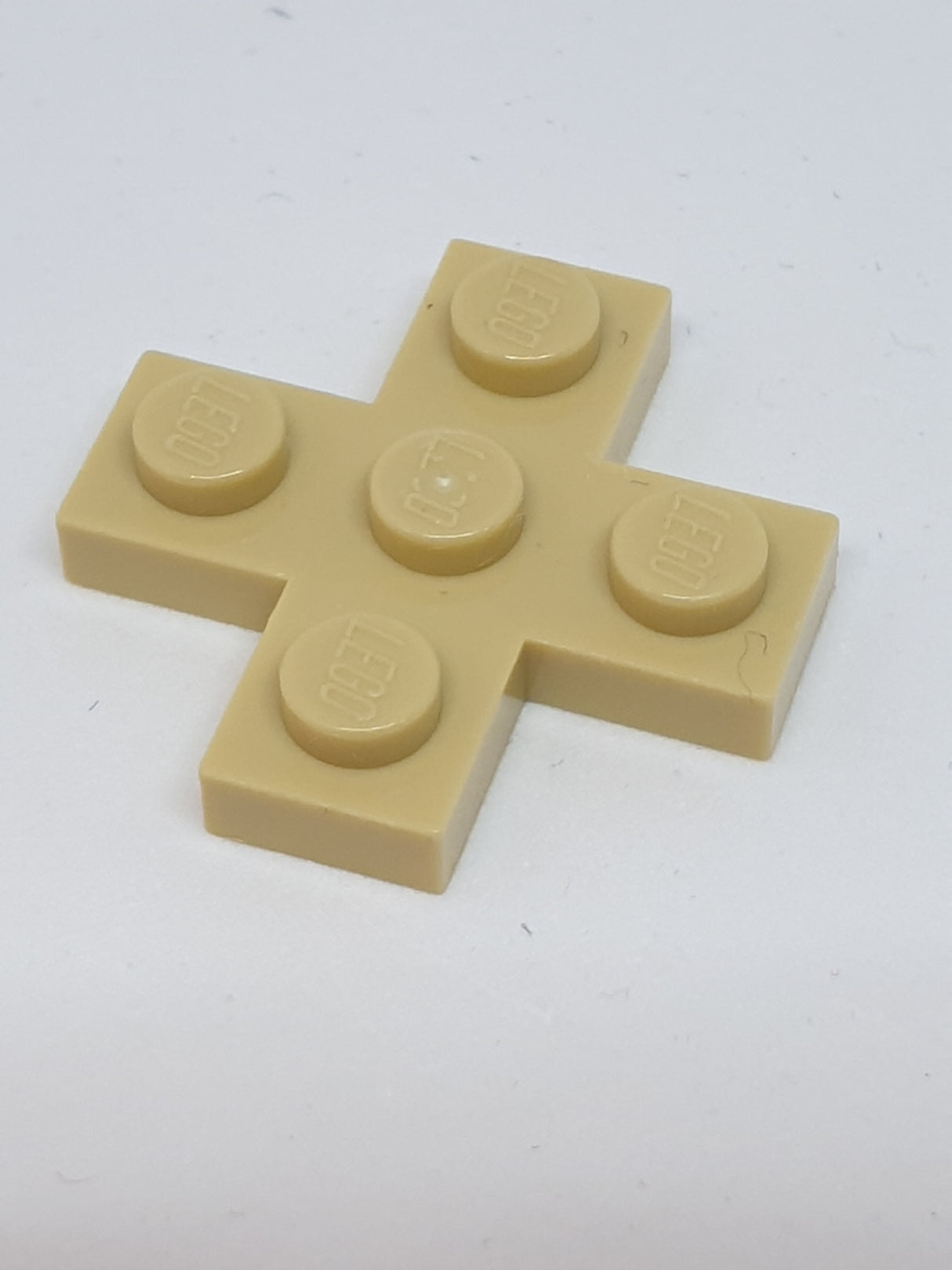 NEU Platte, modifiziert 3 x 3 Kreuz beige