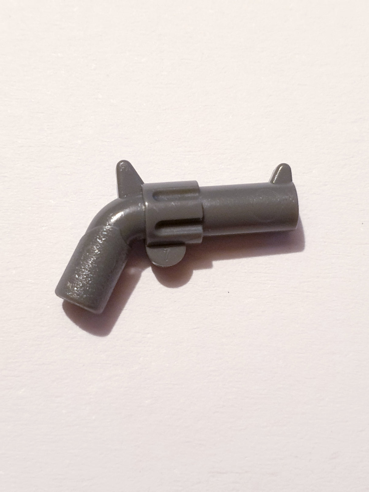 NEU Waffe Pistole Revolver - Large Barrel neudunkelgrau