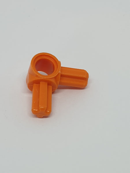 NEU Technic, Axe und Pin-Connector-Hub mit 2 senkrechten Achsen orange