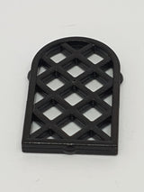 NEU Einsatz für Fenster 1 x 2 x 2 2/3 Gitter Diamand für rundes Top schwarz