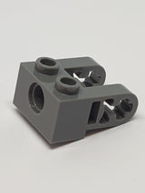 NEU Technik Stein 1 x 2 mit Loch und doppeltem Liftarm neudunkelgrau