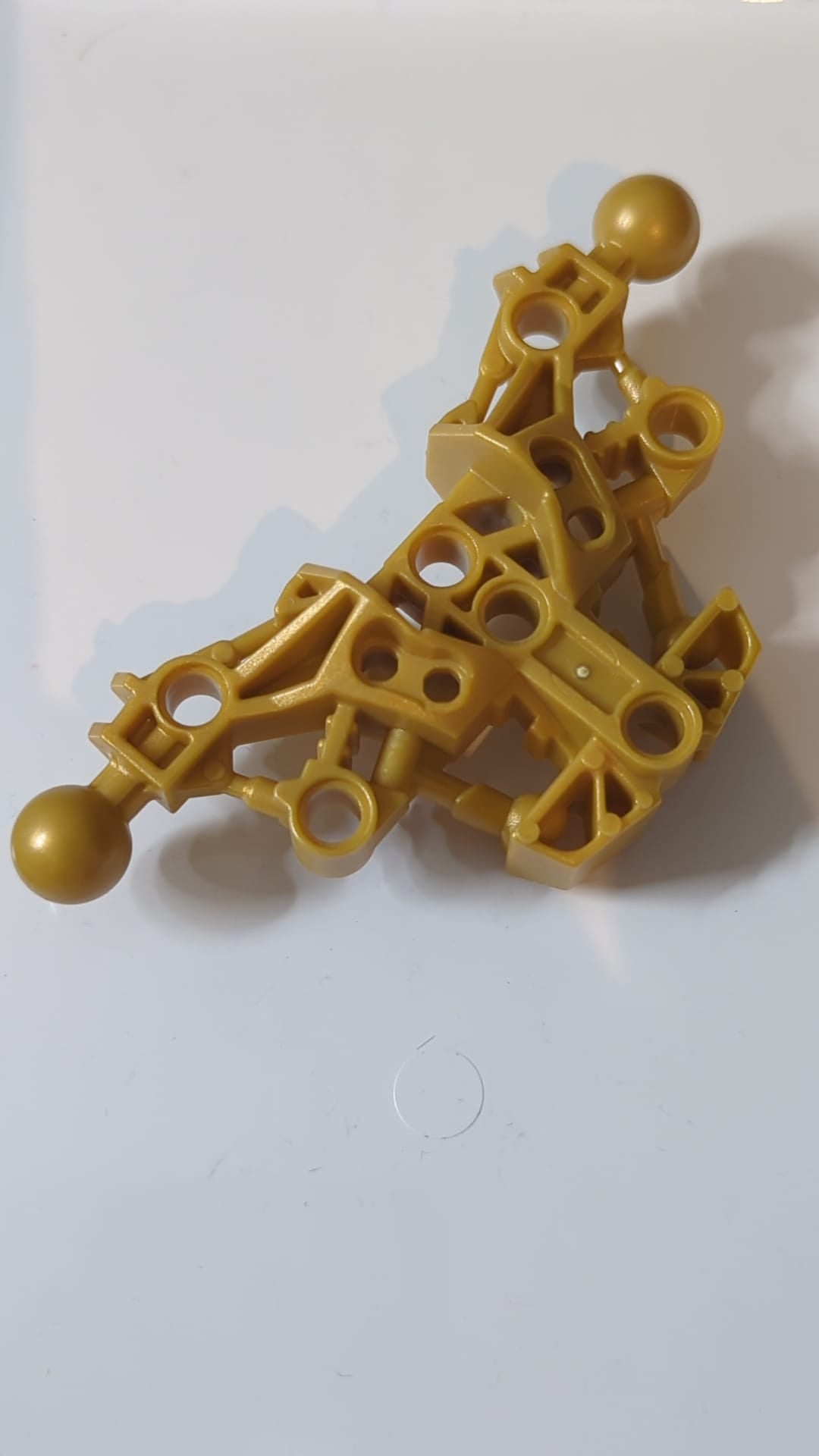 Bionicle Piraka Torso mit 2 Kugelgelenken pearlgold
