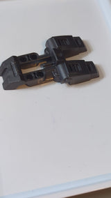 Hero Factory Fuß, Größe L mit 2 Zehen titan