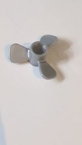 Propeller, 3-Blatt, 3 Zoll Durchmesser, mit Achsenloch pearl hellgrau