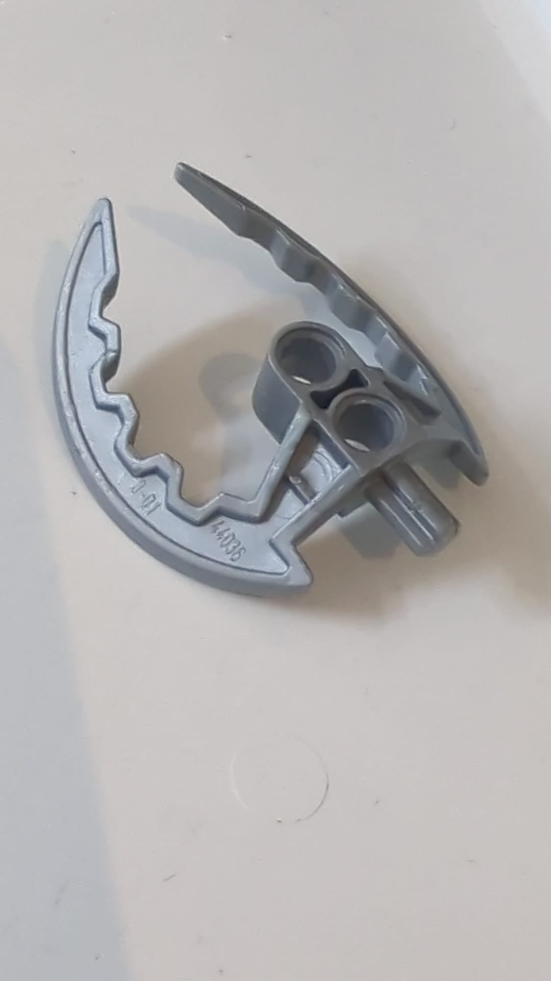Bionicle Toa Nuva Kletterklaue / Kodan Ball Hälfte pearl hellgrau