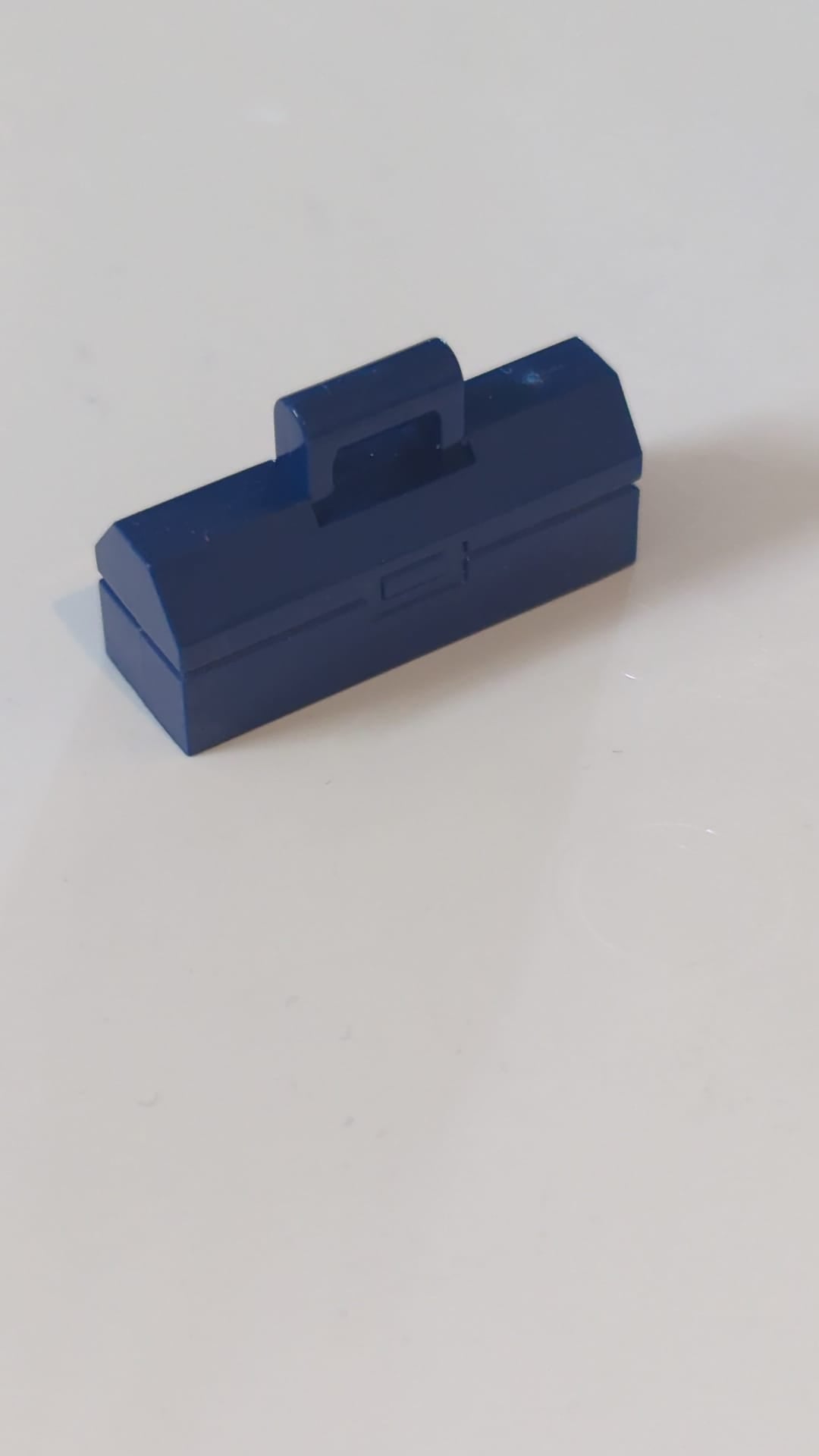 NEU  Minifigur, Zubehör Werkzeugkiste dunkelblau