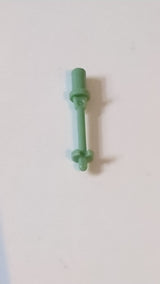 Minifigur, Skistock-Zubehör 3L mit Griff, Stopperring und Seitenstoppern sandgrün
