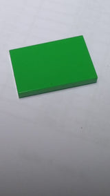 NEU 2x3 Fliese mediumgrün (grasgrün)