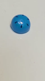 Minifigur, Kopfbedeckung/Helm (Sport) mit Belüftungslöchern dunkelazur