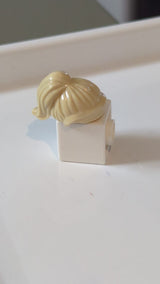 Minifigure, Hair Female Ponytail and Swept Sideways Fringe