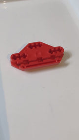 3x6 Technic, Achsverbinderblock  mit 6 Löchern rot